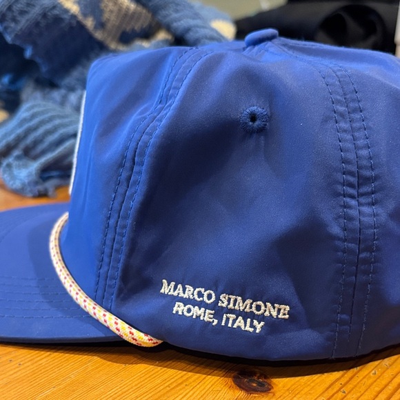 Barstool Sports x Ryder Cup Golf Rope Retro Hat Italy 2023 Navy Blue New - Picture 3 of 3